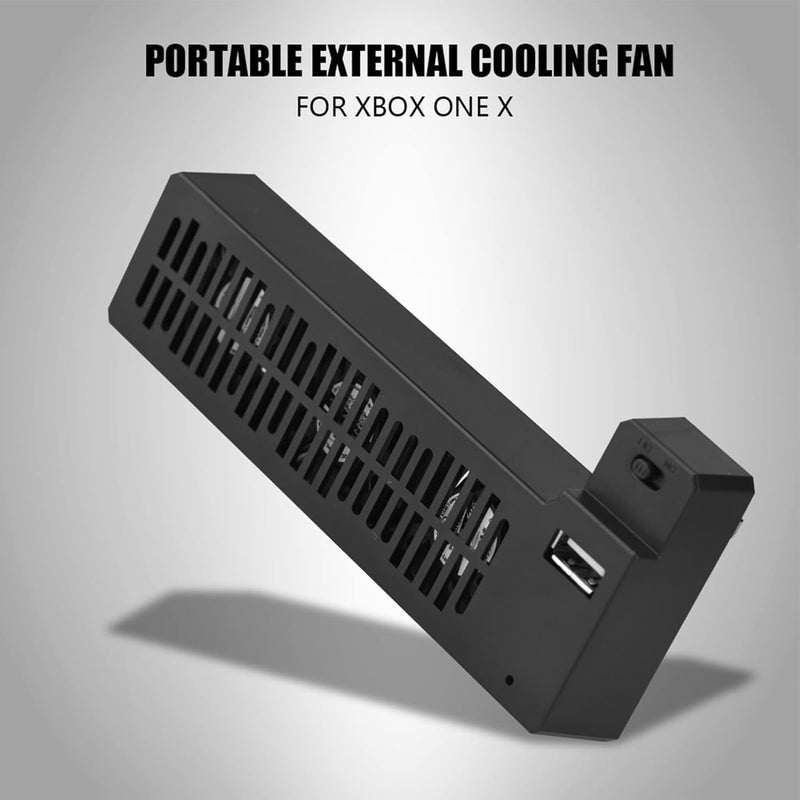 HEITIGN One X One Games 15×6×4 Portable Heat Reducing USB External Cooling Fan Side Mounted for One X Game Console - Image 3